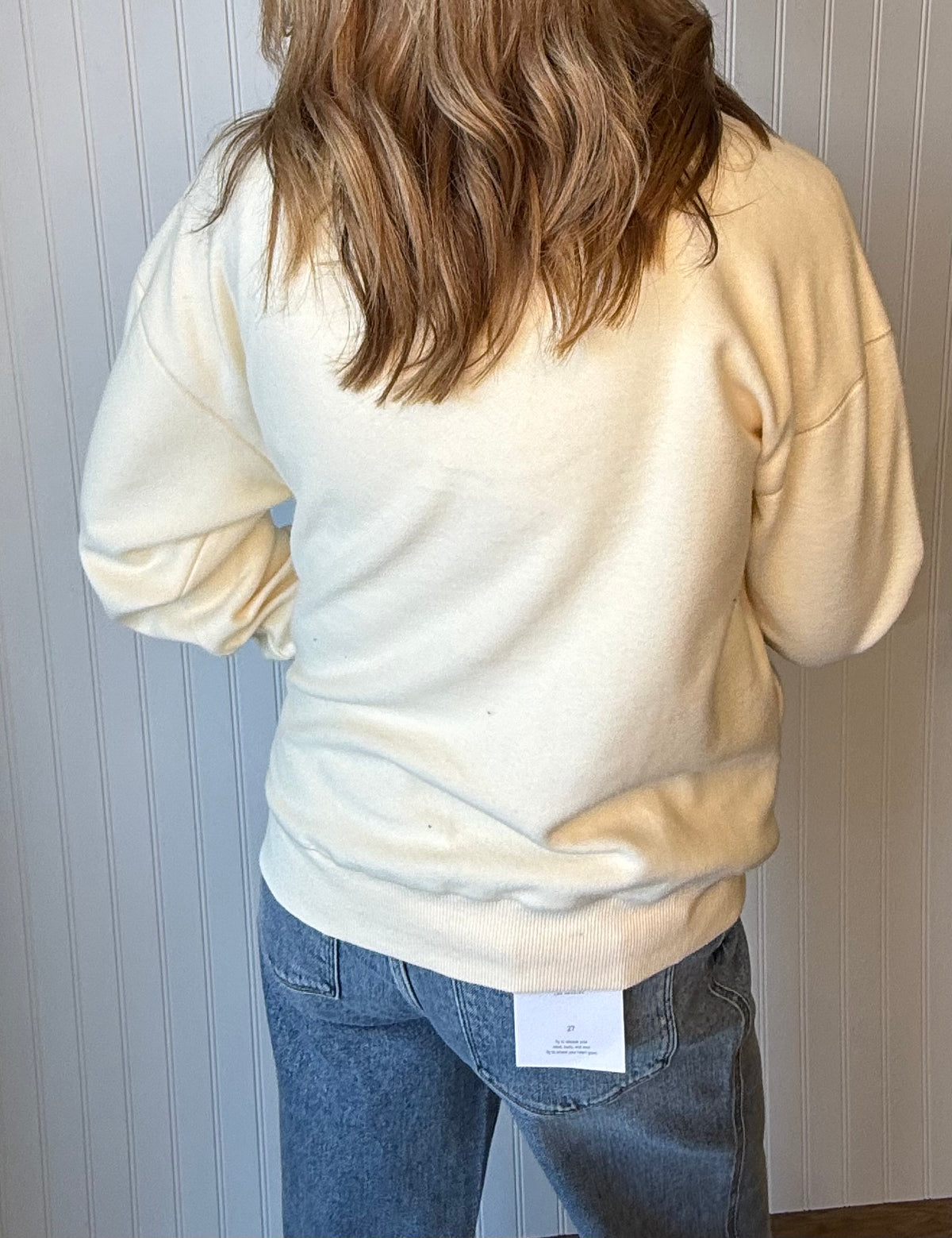 Hartley Button-Up Neck Sweatshirt