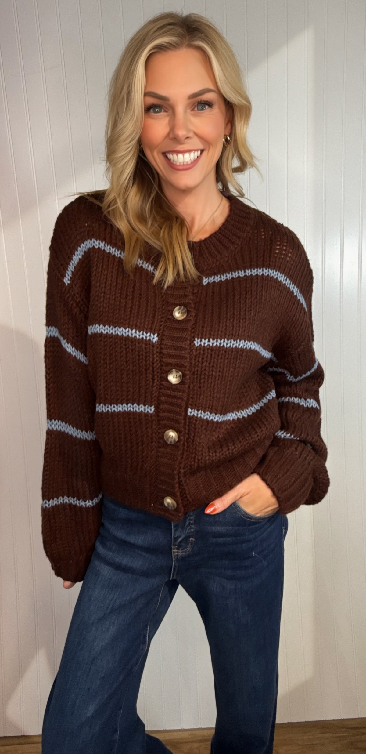 Ridgeline Jacquard Cardigan