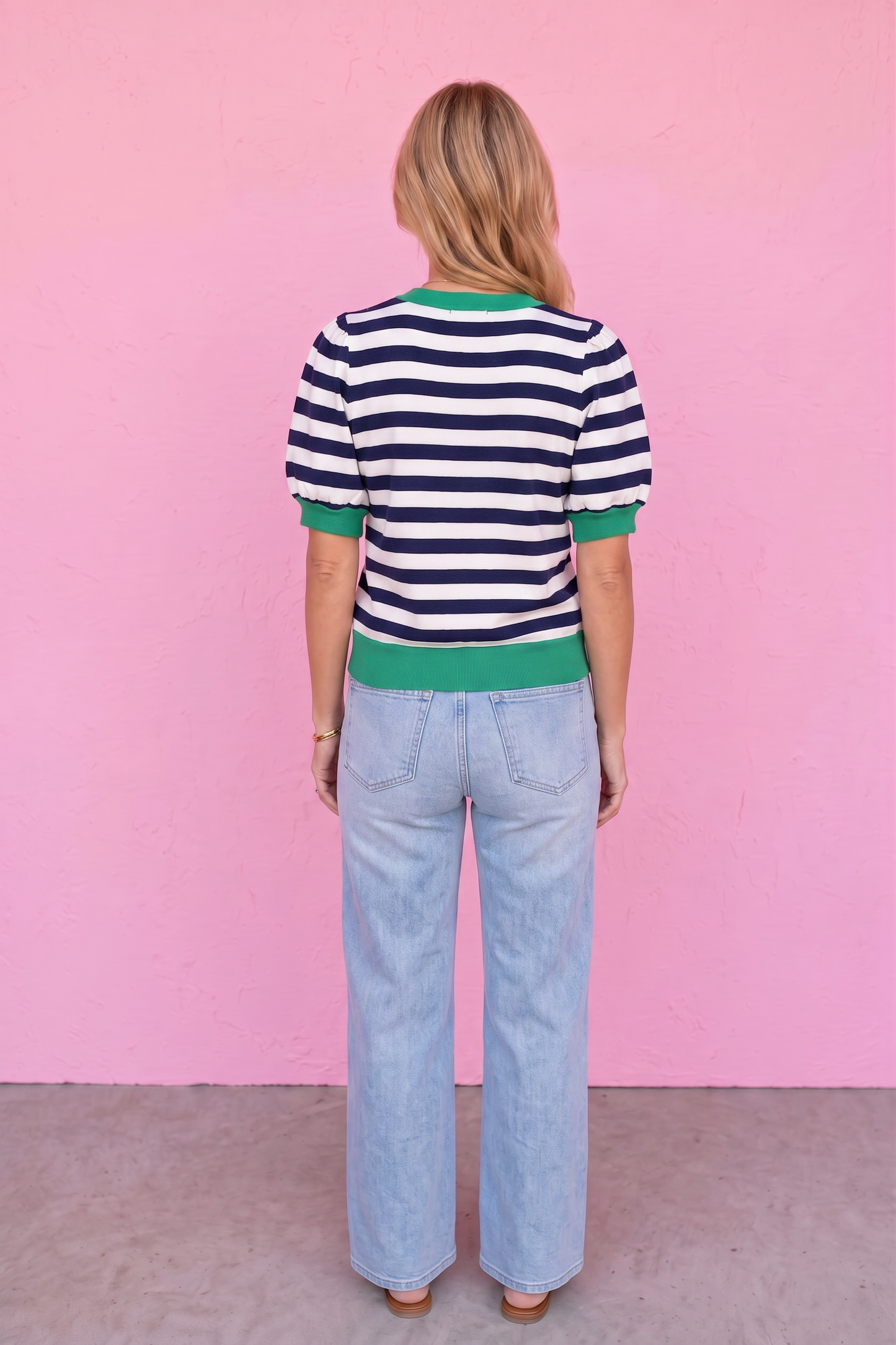 Irish Nights Striped Sweatshirt