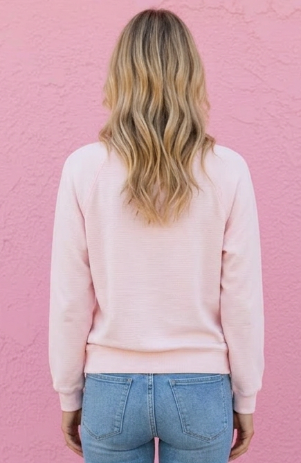 Jacie Jacquard Sweatshirt