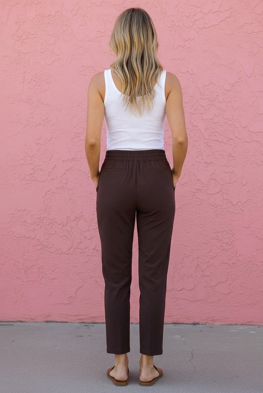 Marceline Crinkle Woven Pant