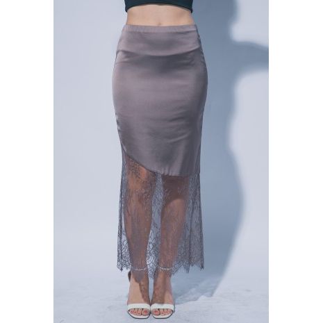 Ella Lace Trim Skirt