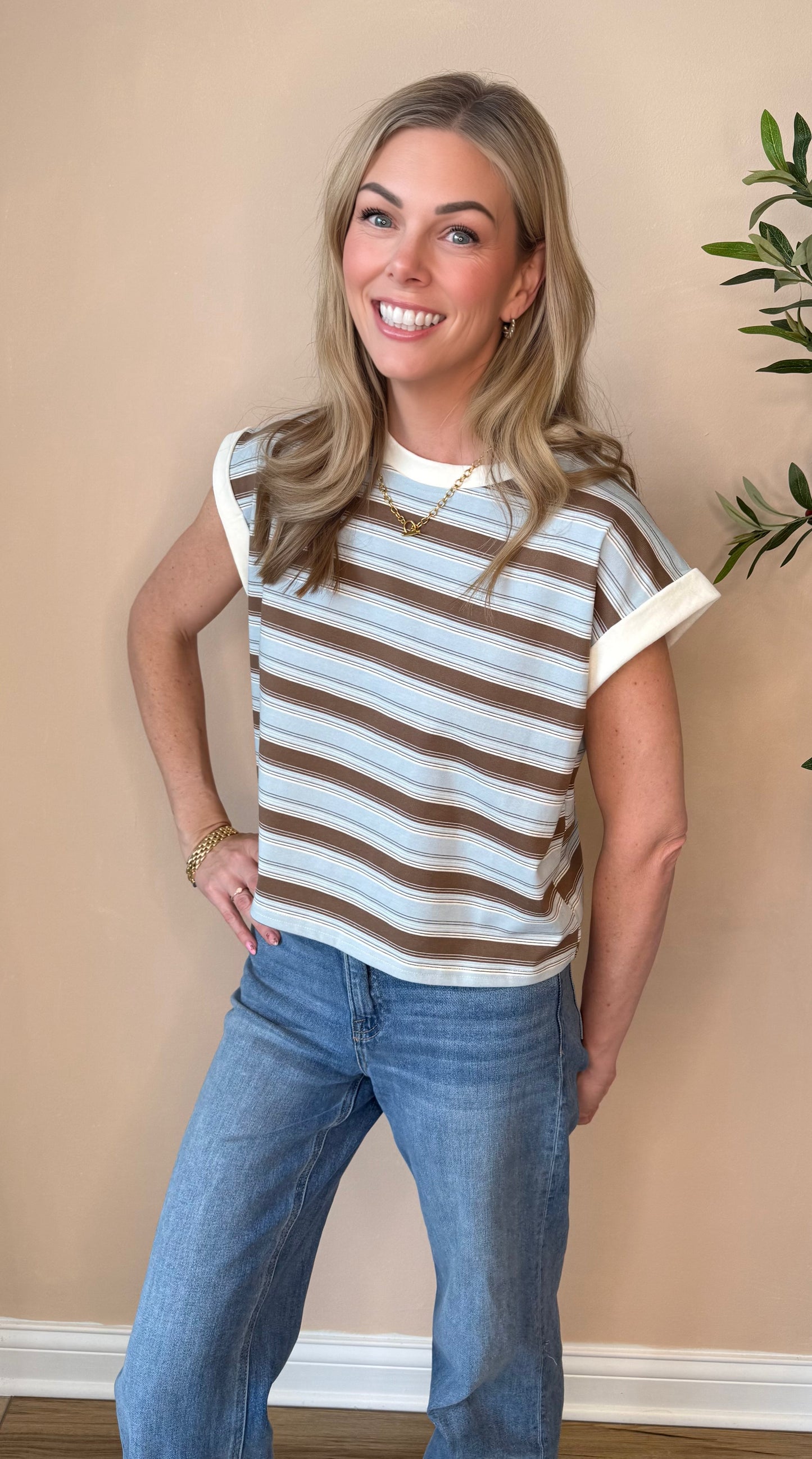 Codi Striped Tee