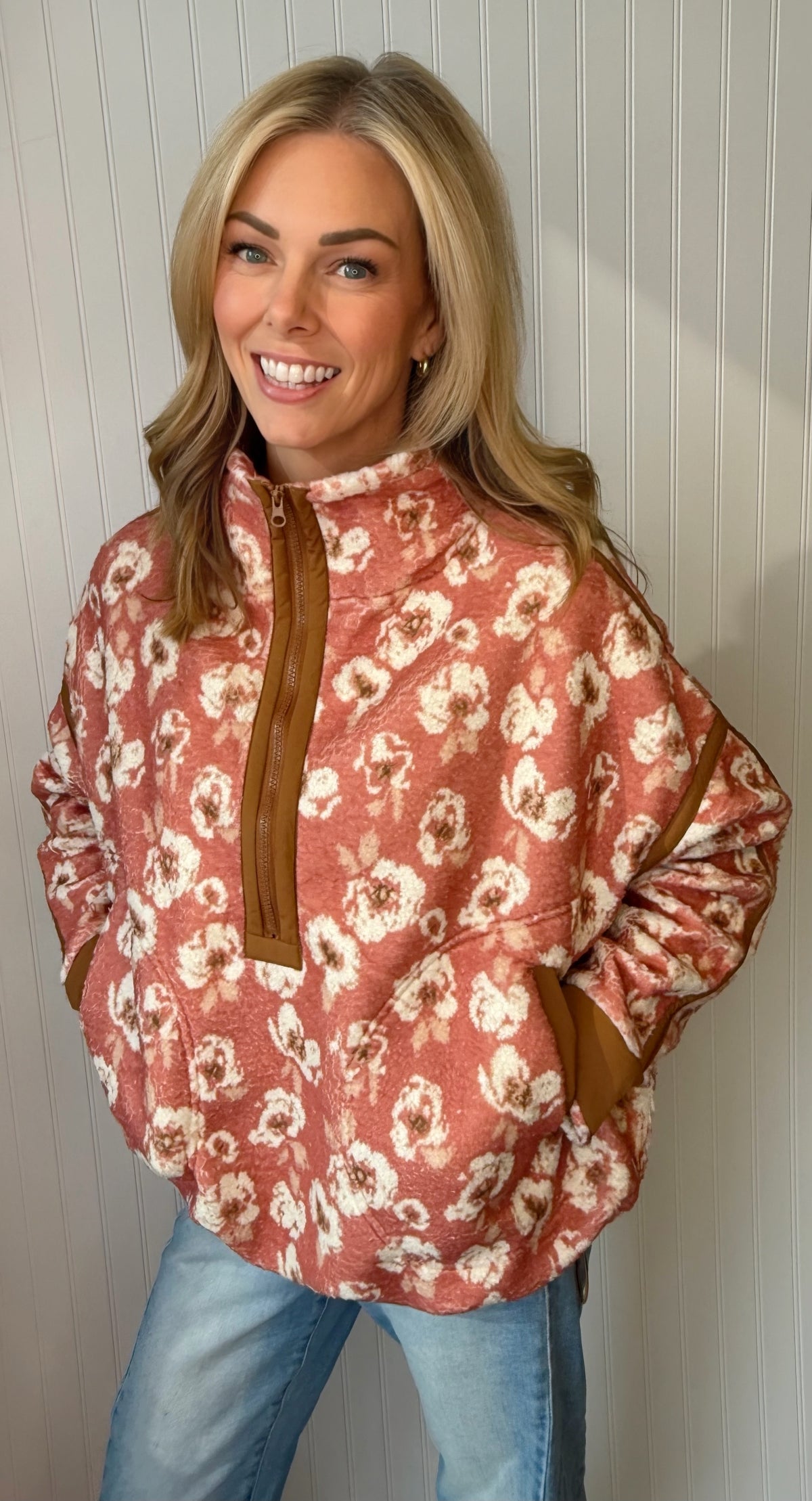 Hattie Floral Pullover