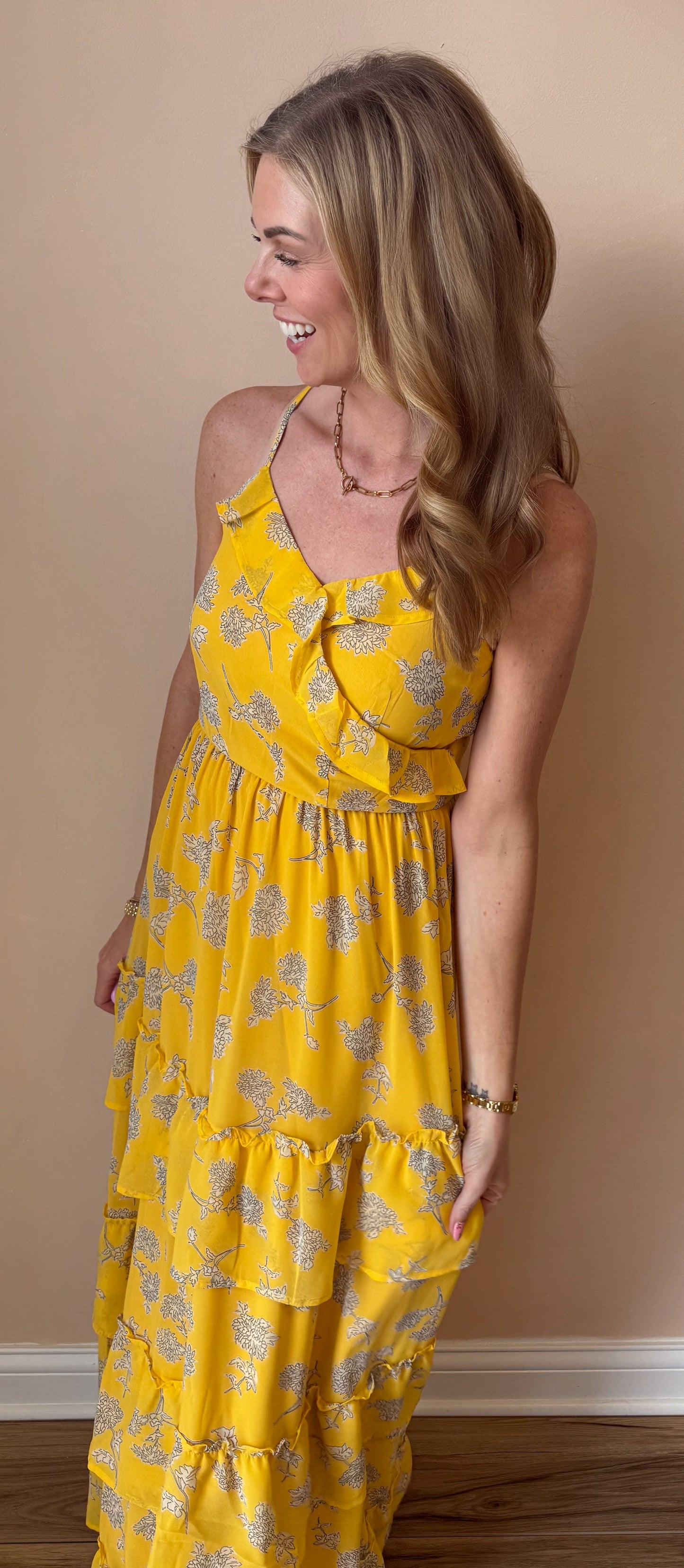 Sunflower Daydream Maxi Dress