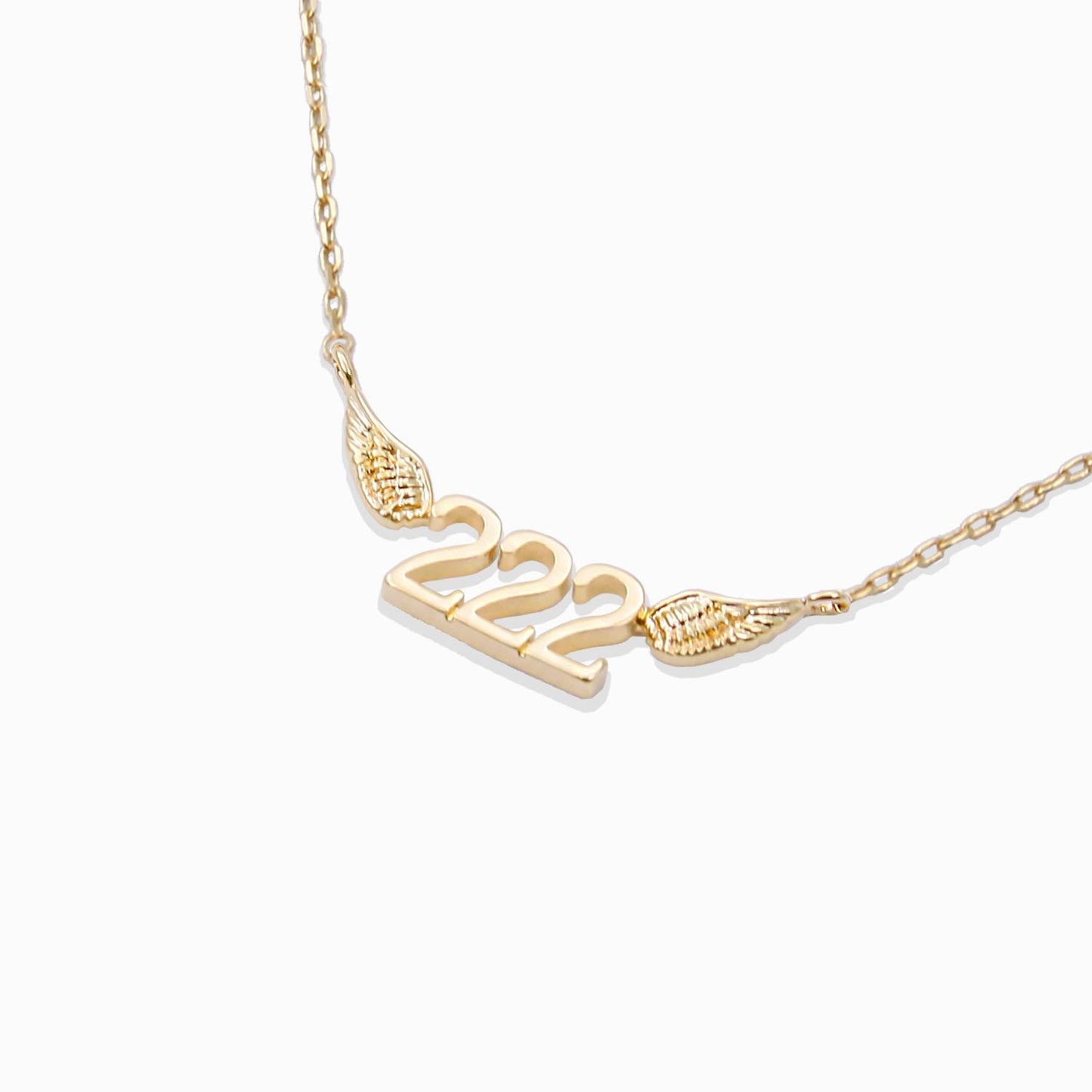 Special Wish Gold Dipped Necklace variant — charm pendant necklace from Thread & Clover boutique
