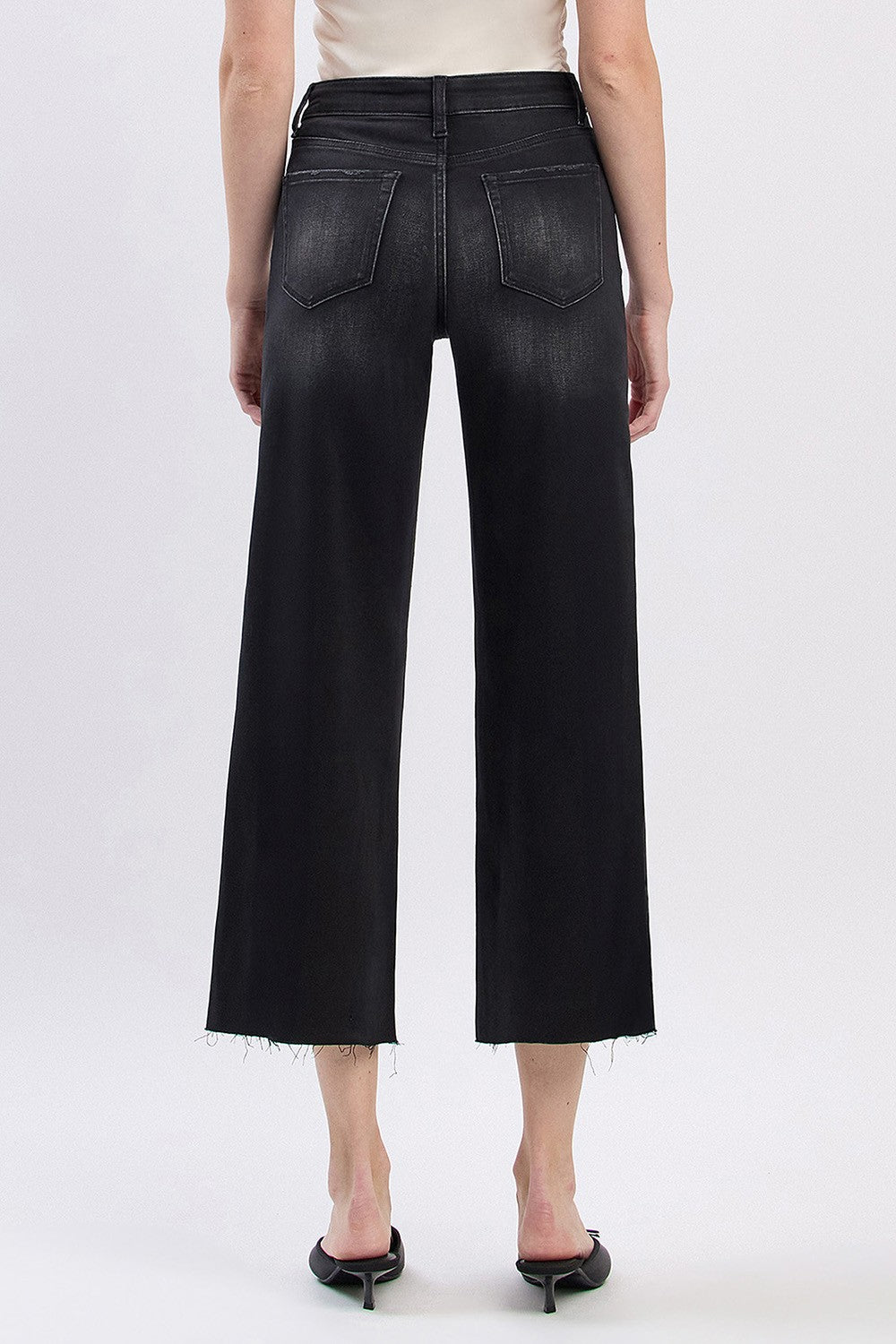 Soft Crop Wide Leg Jean