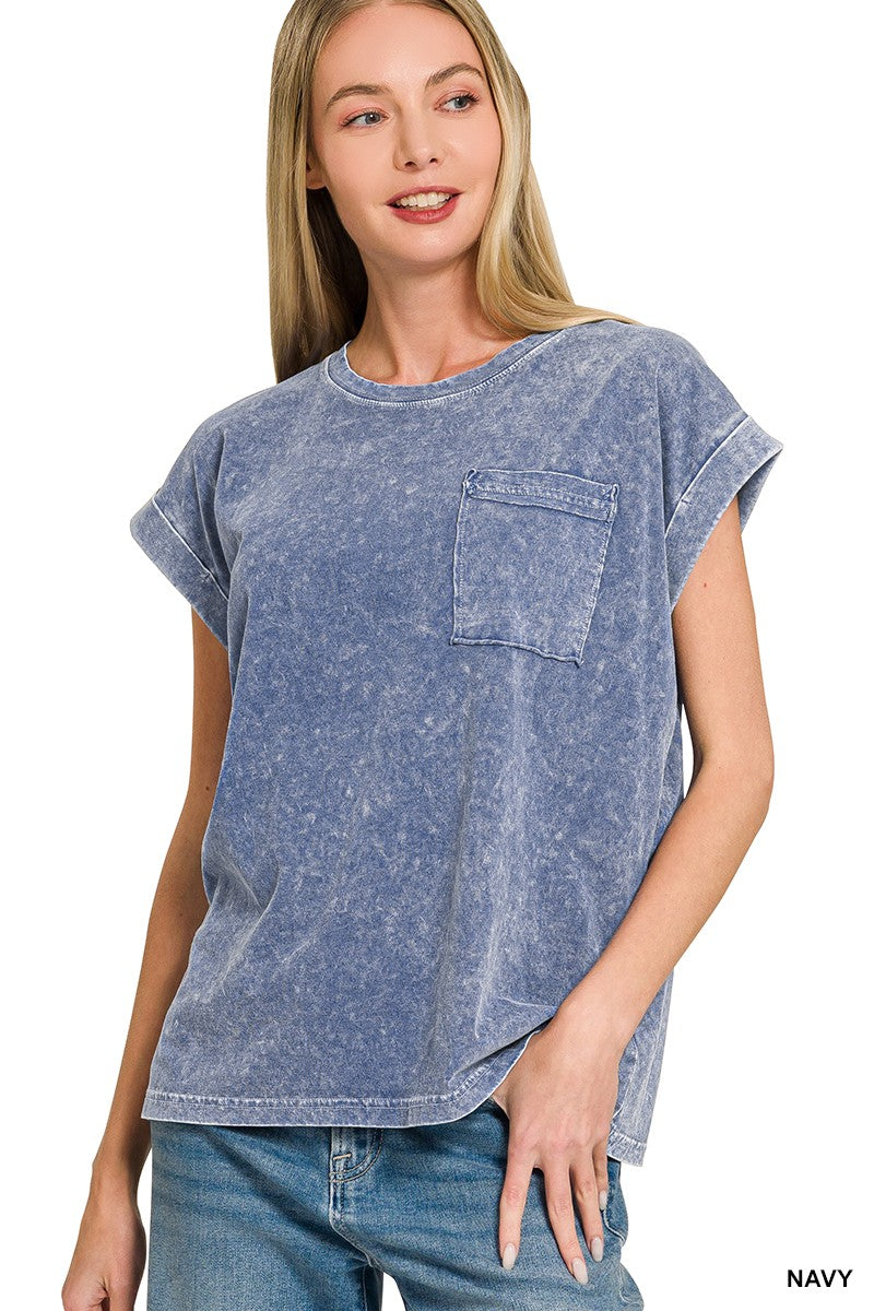 Briella Cuffed Tee