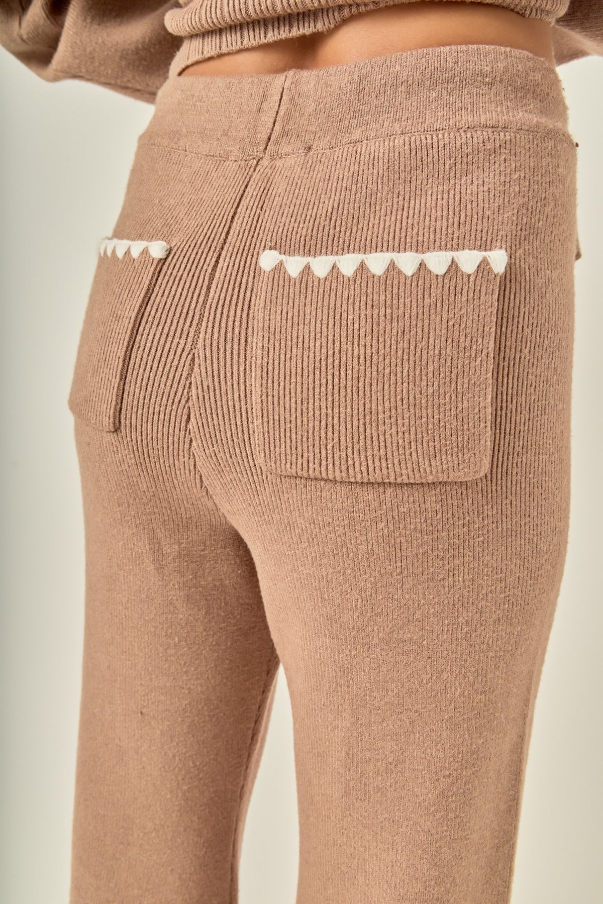 Fable Embroidered Flare Pants