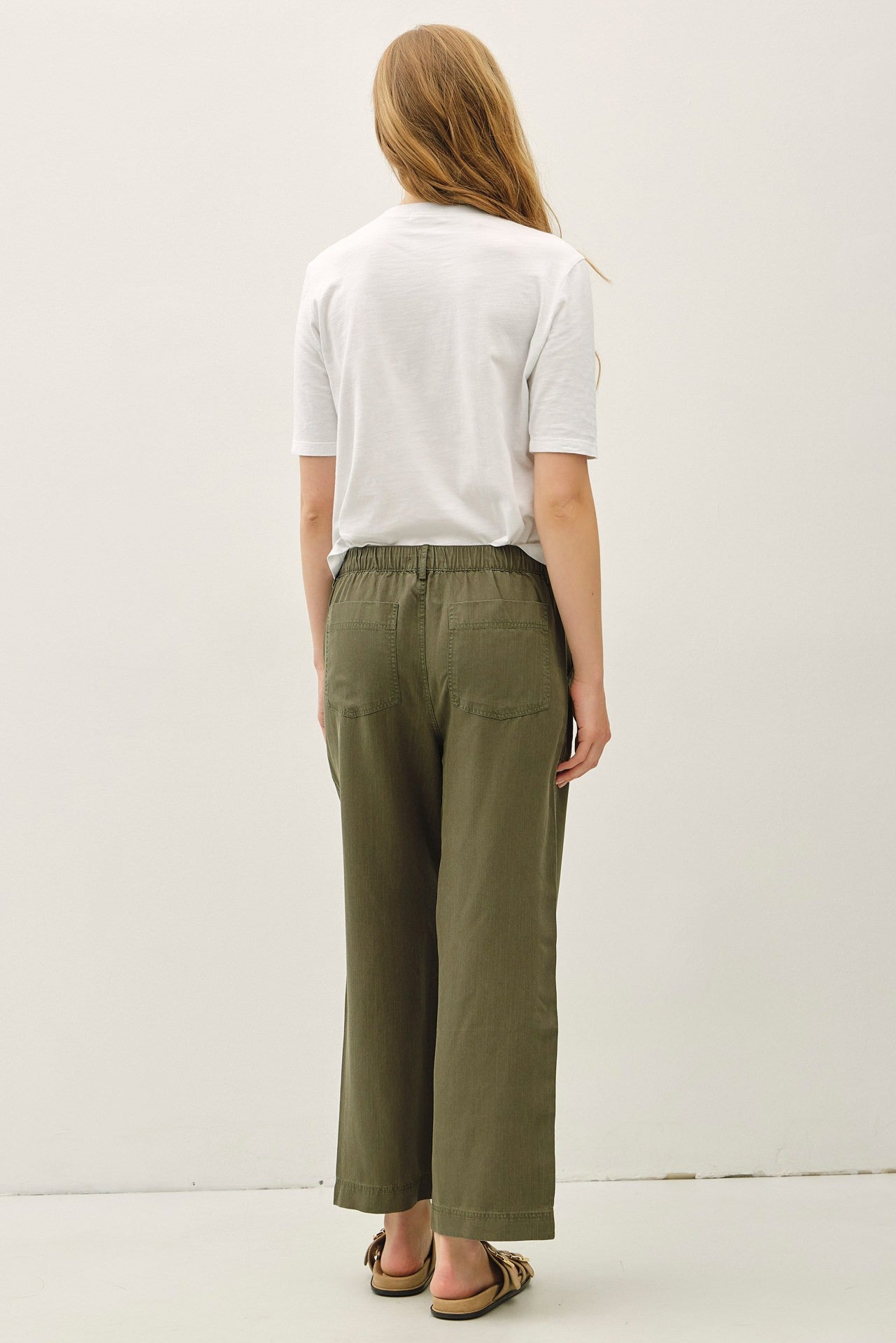 Willow Wide Leg Tencel Pant