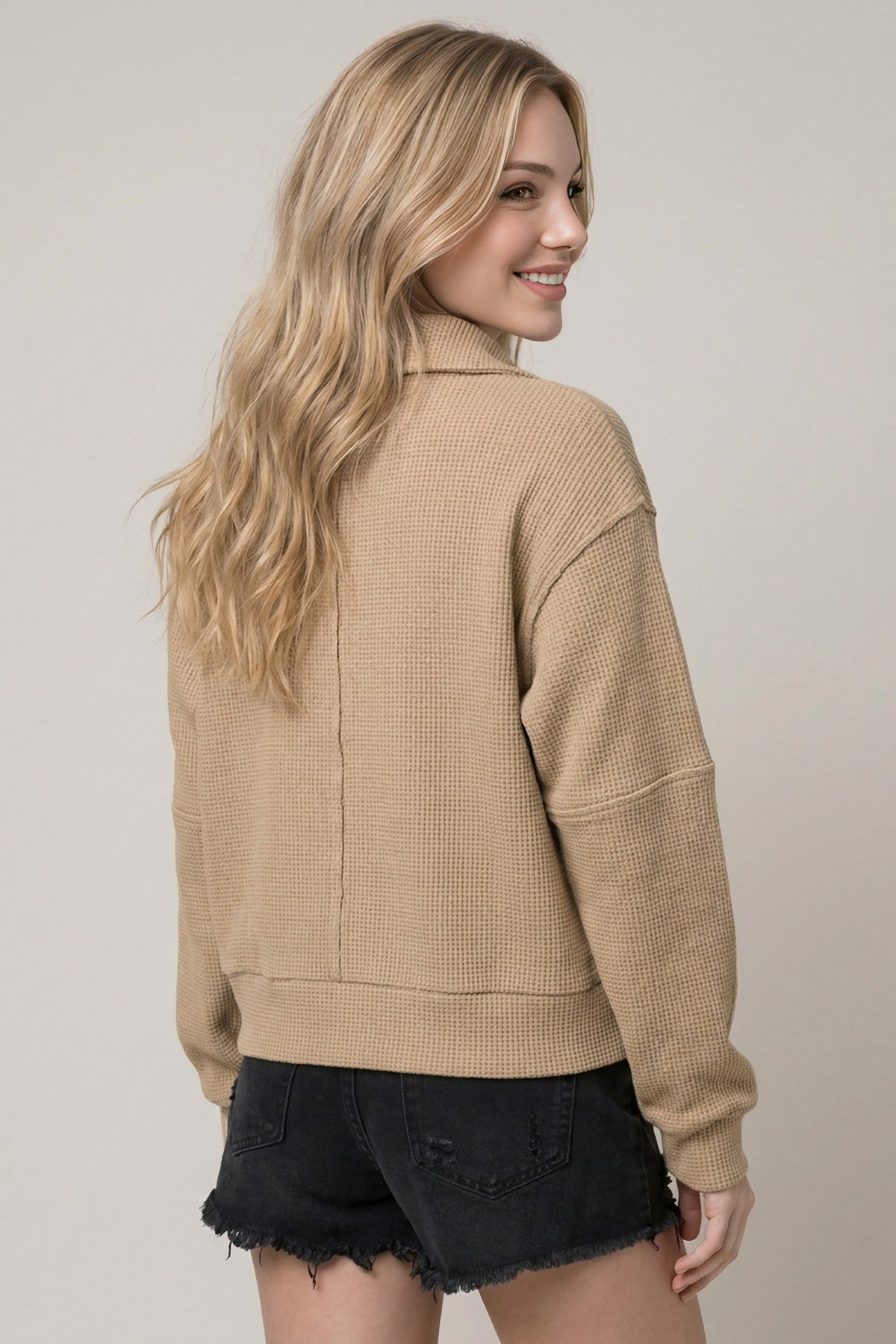 Maple Half Zip Sweatshirt