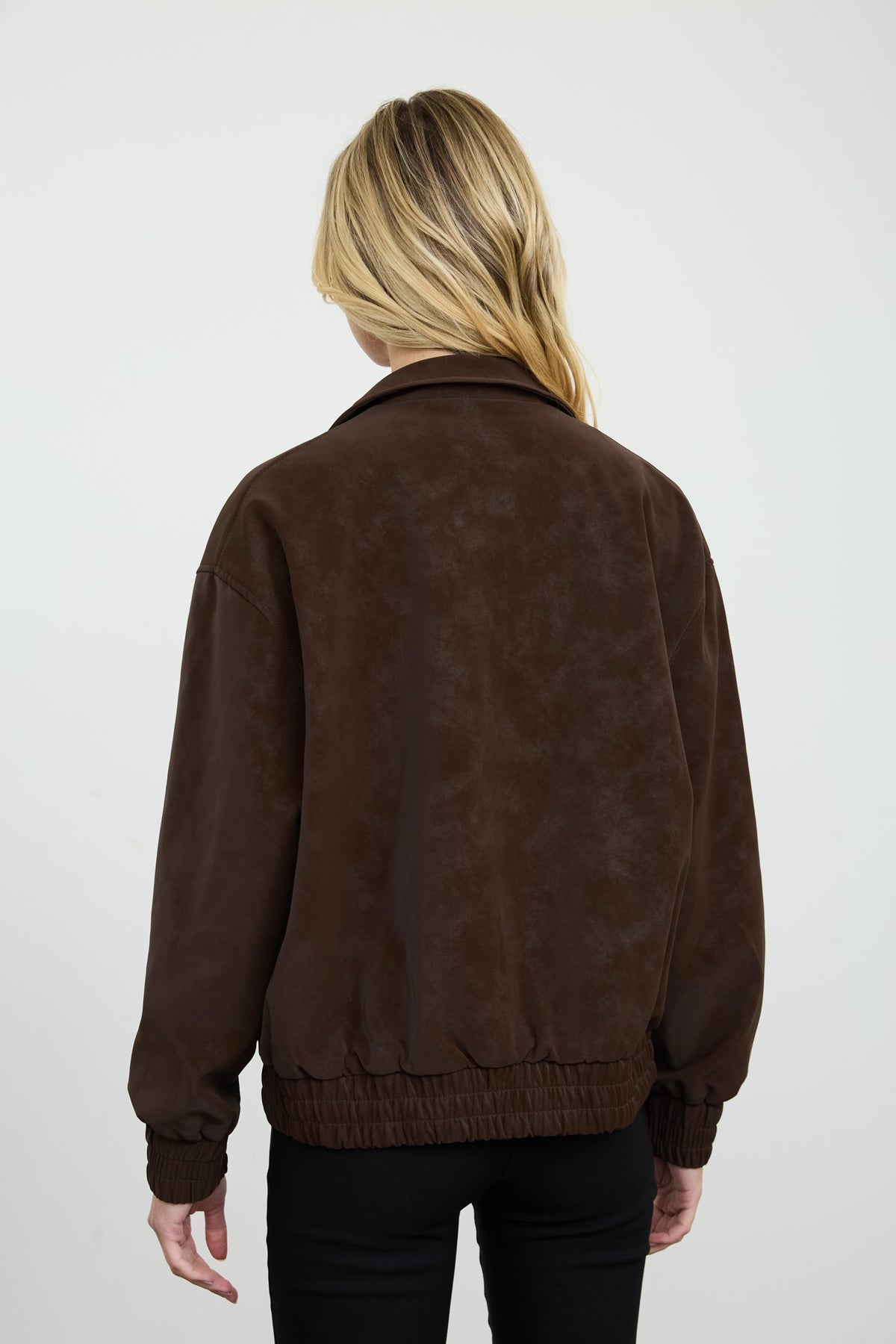 Vegan Suede Jacket