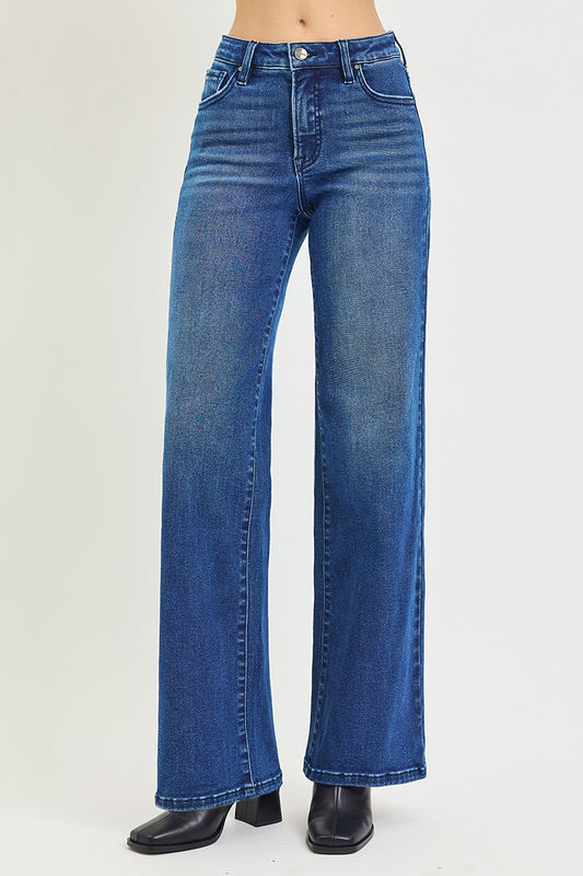 Risen Ainsley Wide Leg Shield Pocket Jean