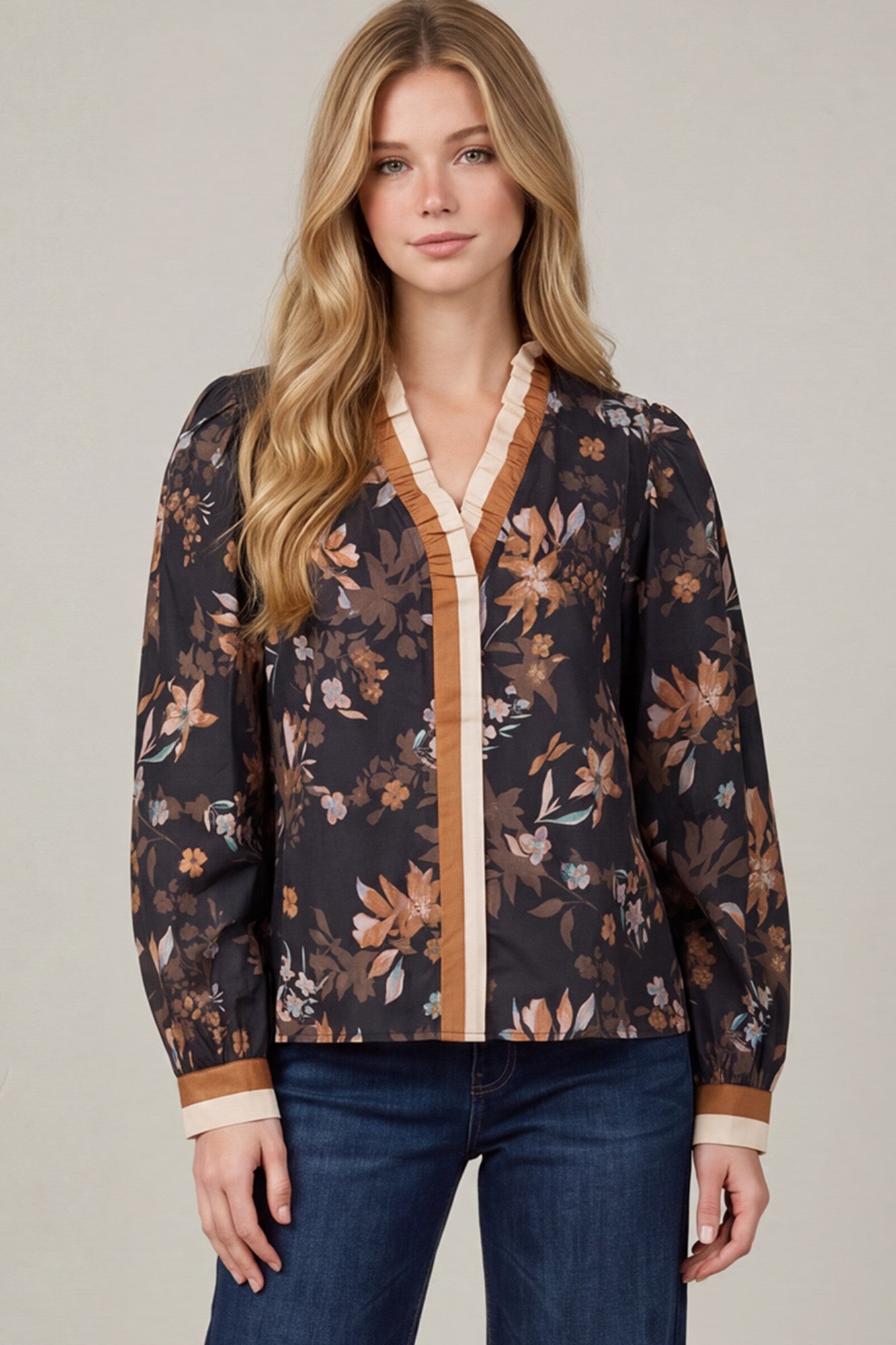 Harlow Printed Blouse