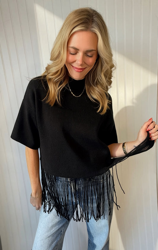 Wanderlust Tassel Fringe Pullover