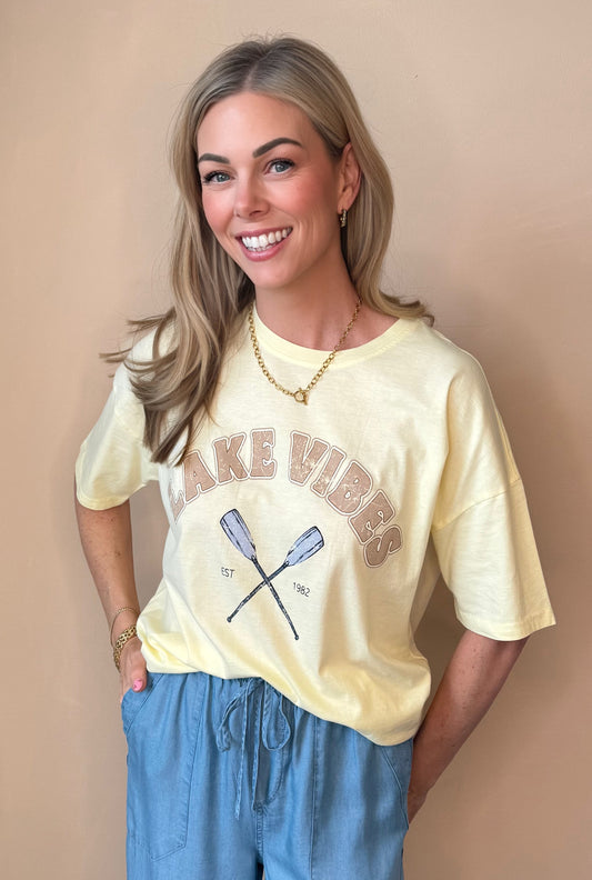 Lake Vibes Short Sleeve Tee