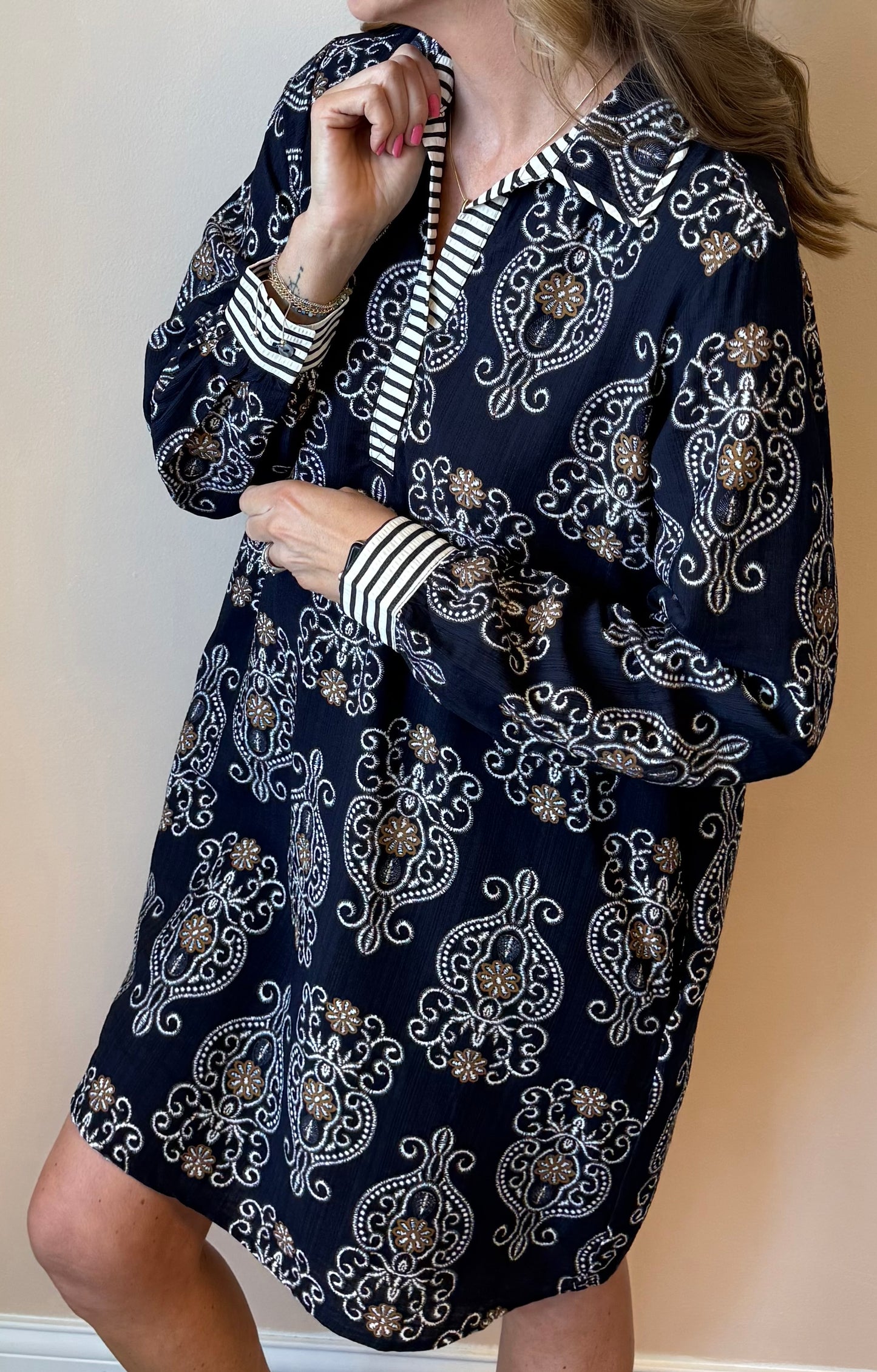 Stella Printed Short Dress