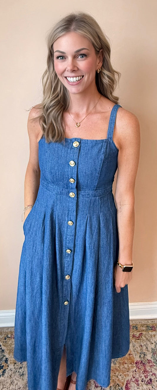 Norma Jean Midi Dress