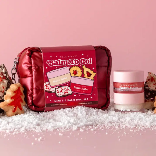Mini Balms to Go! Keychain Set - Shortbread/Peppermint Bark