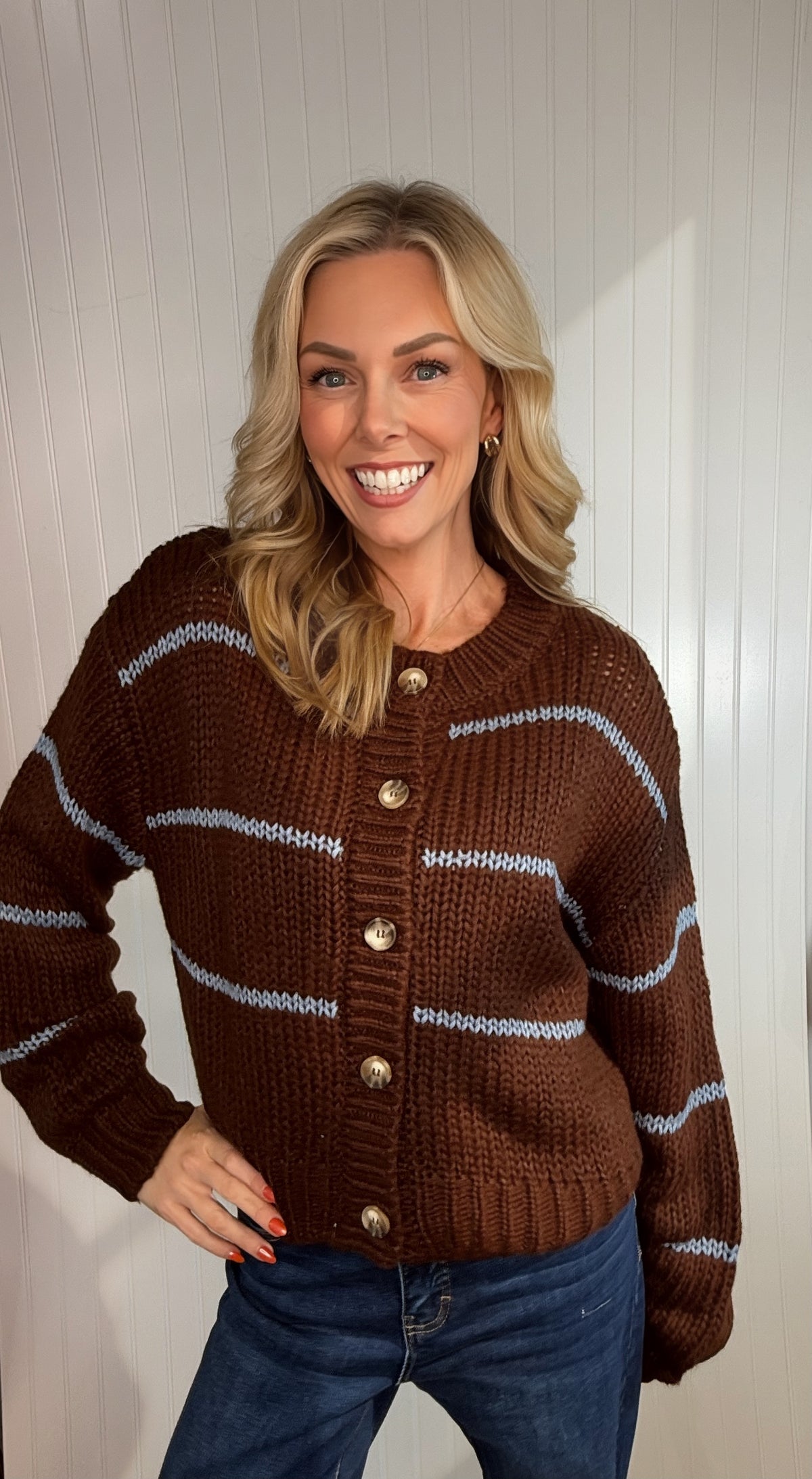 Ridgeline Jacquard Cardigan