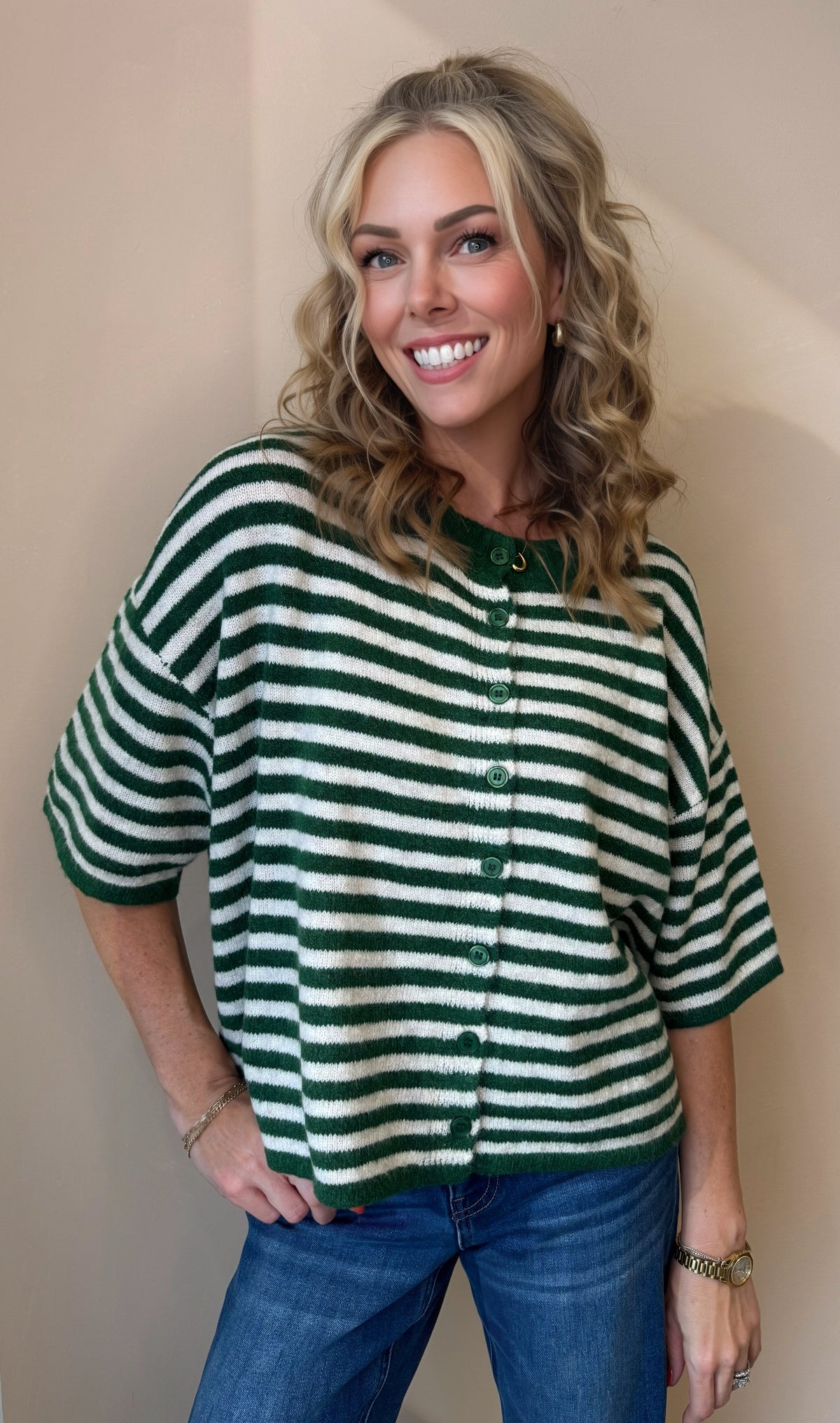 Cypress Half Sleeve Cardigan