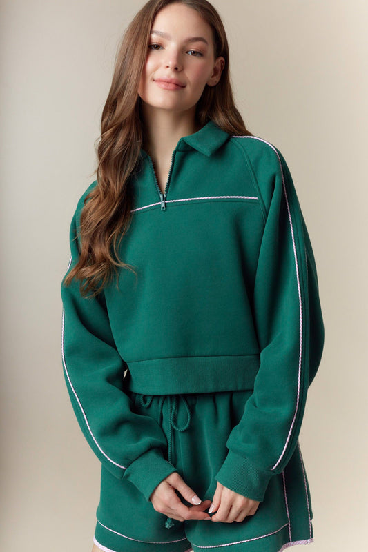 Clover Social Club Zip Up