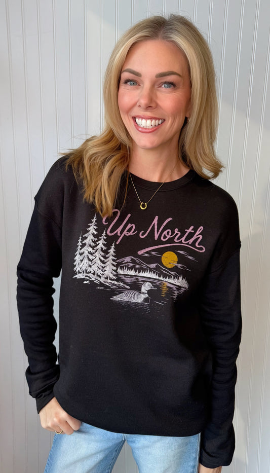 Up North Graphic Sweatshirt