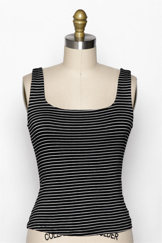 Cece Striped Tank