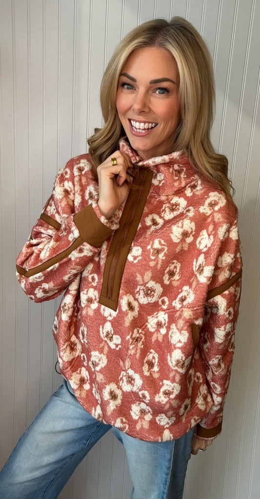 Hattie Floral Pullover