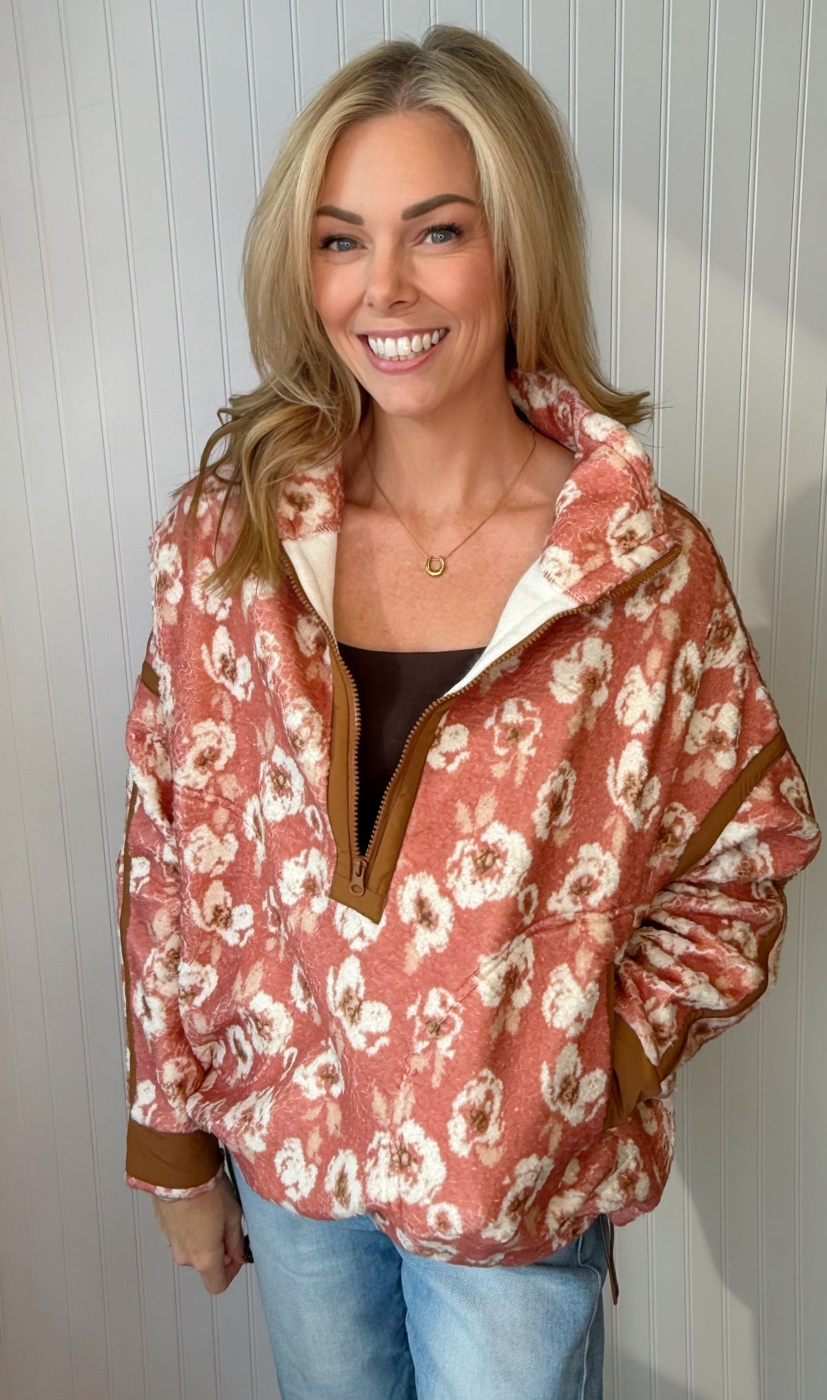Hattie Floral Pullover