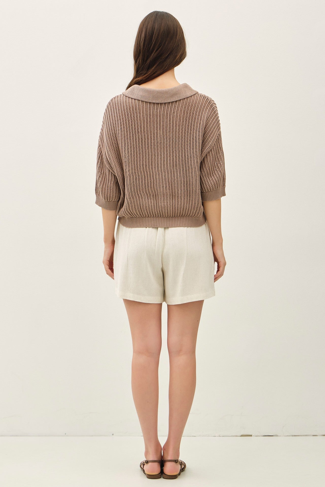 Fisherman Textured Cardigan