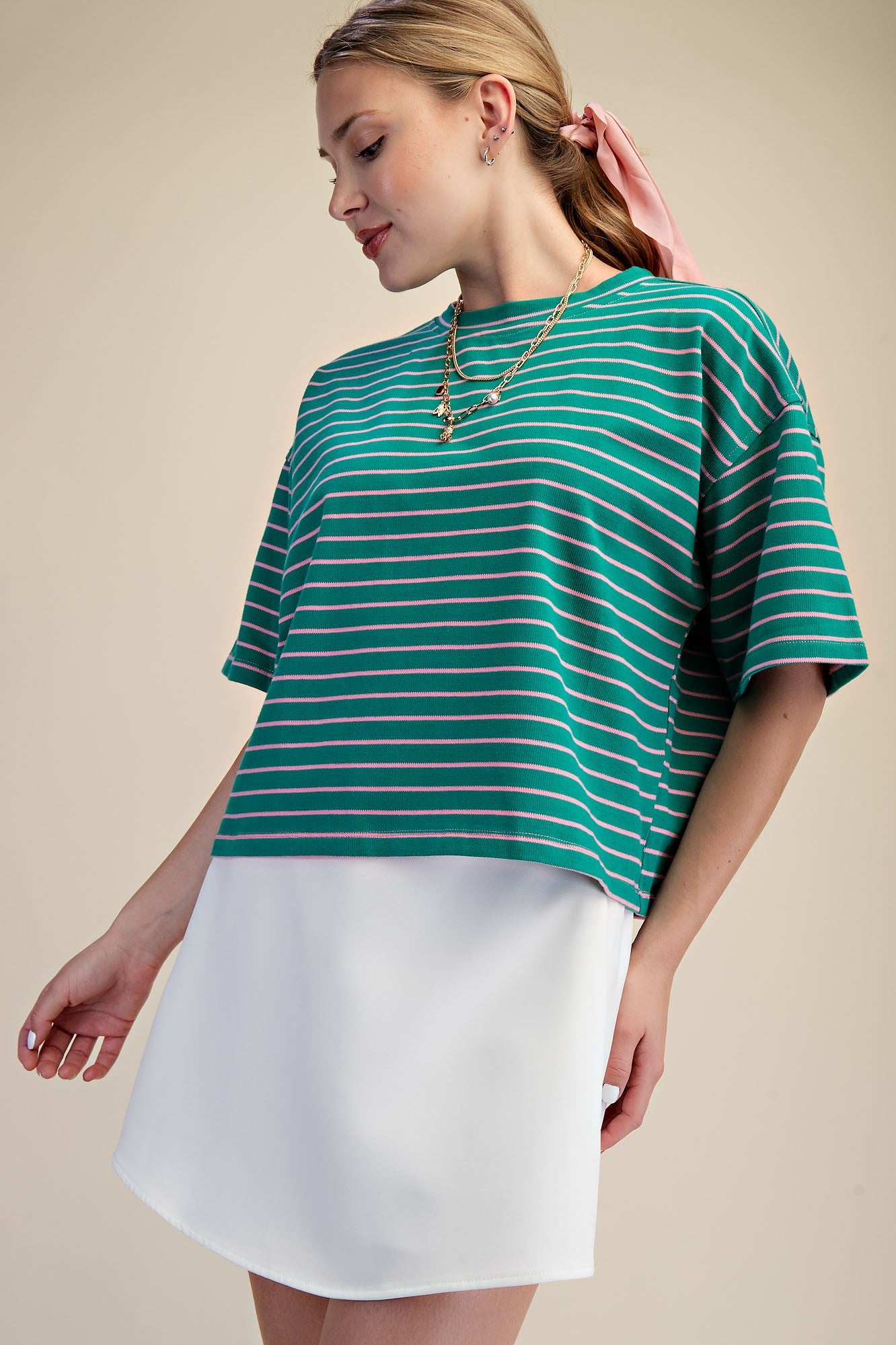 Gabby Everyday Stripe Tee