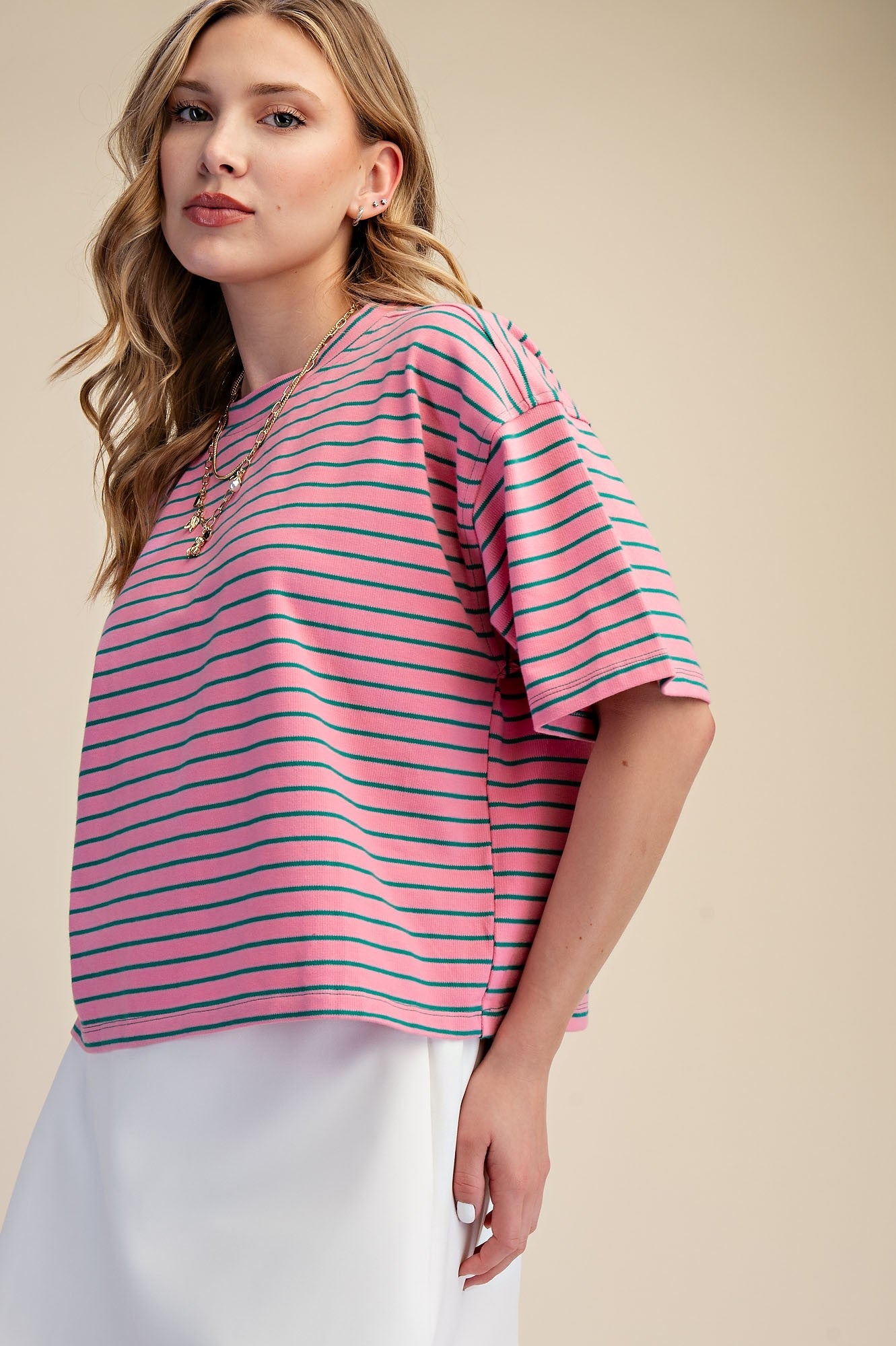 Gabby Everyday Stripe Tee