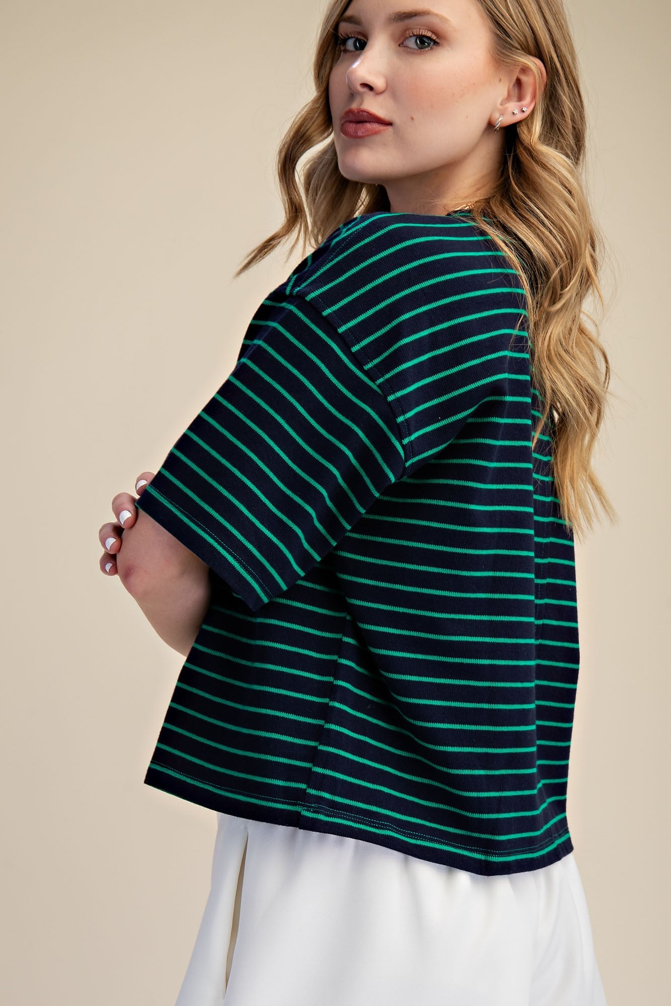 Gabby Everyday Stripe Tee