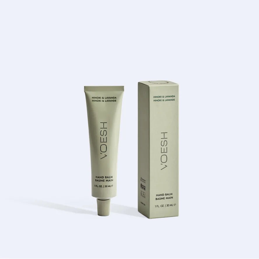 Voesh Hydrating Hand Balm lifestyle — moisturizing hand care from Thread & Clover boutique