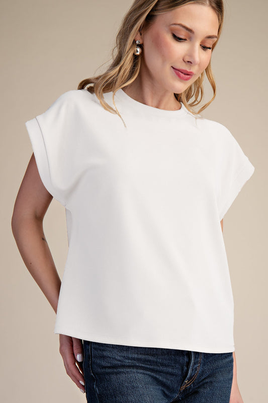 Jessi Cuffed Tee