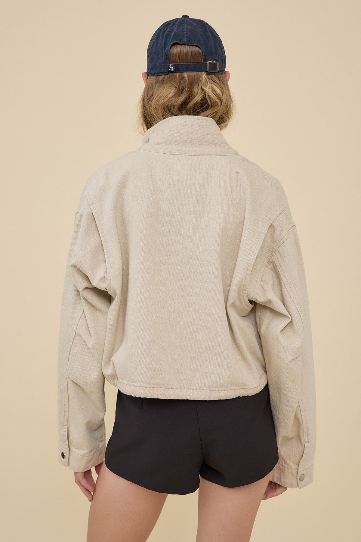 Margot Drawstring Hem Jacket