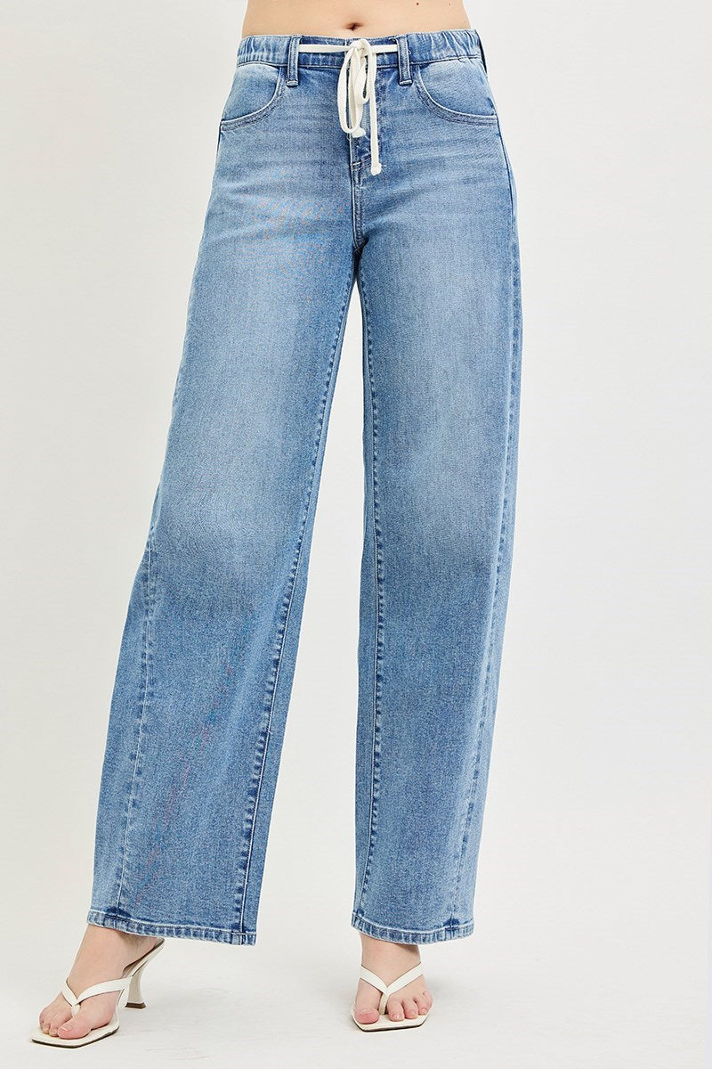 Risen Betty Baby Barrel Jeans