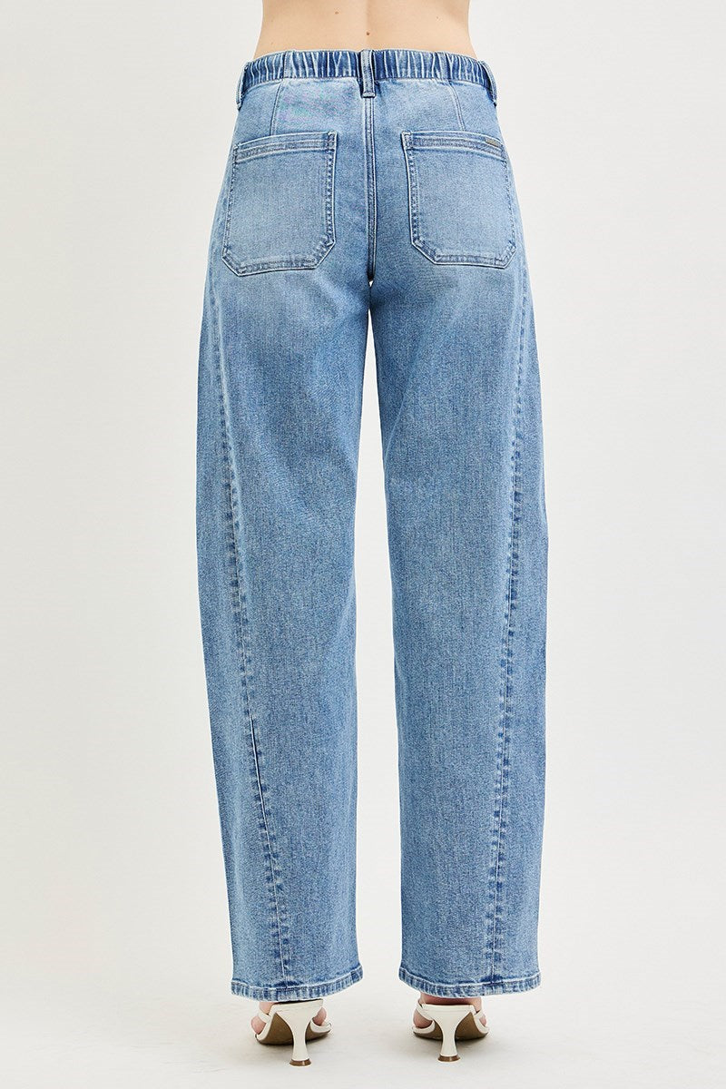 Risen Betty Baby Barrel Jeans