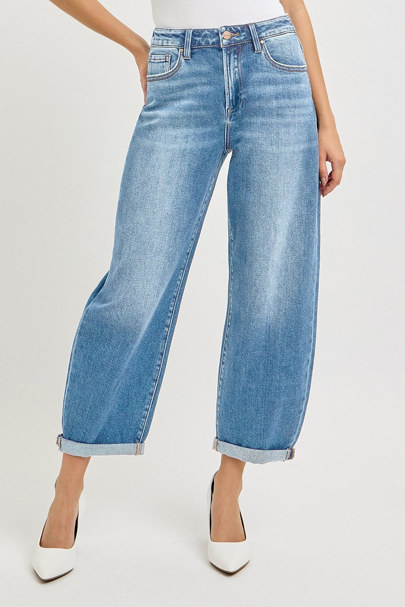 Risen Wren Barrel Jeans