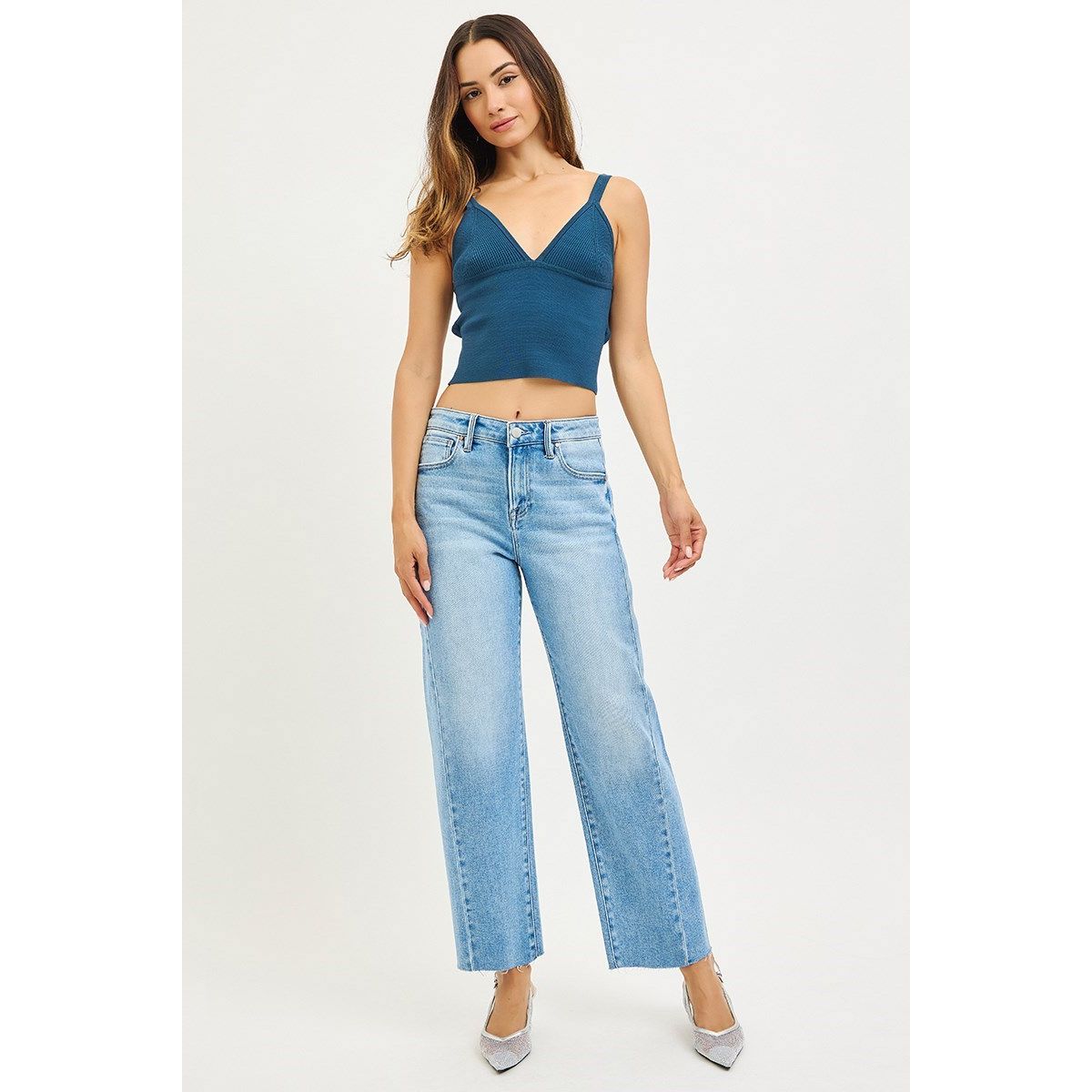 Risen Baby Barrel Jean