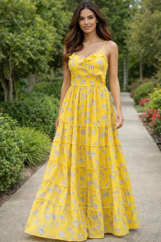 Sunflower Daydream Maxi Dress