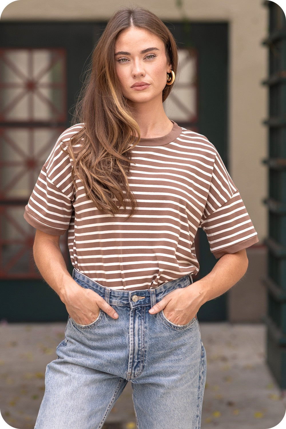 Taylor Striped Tee