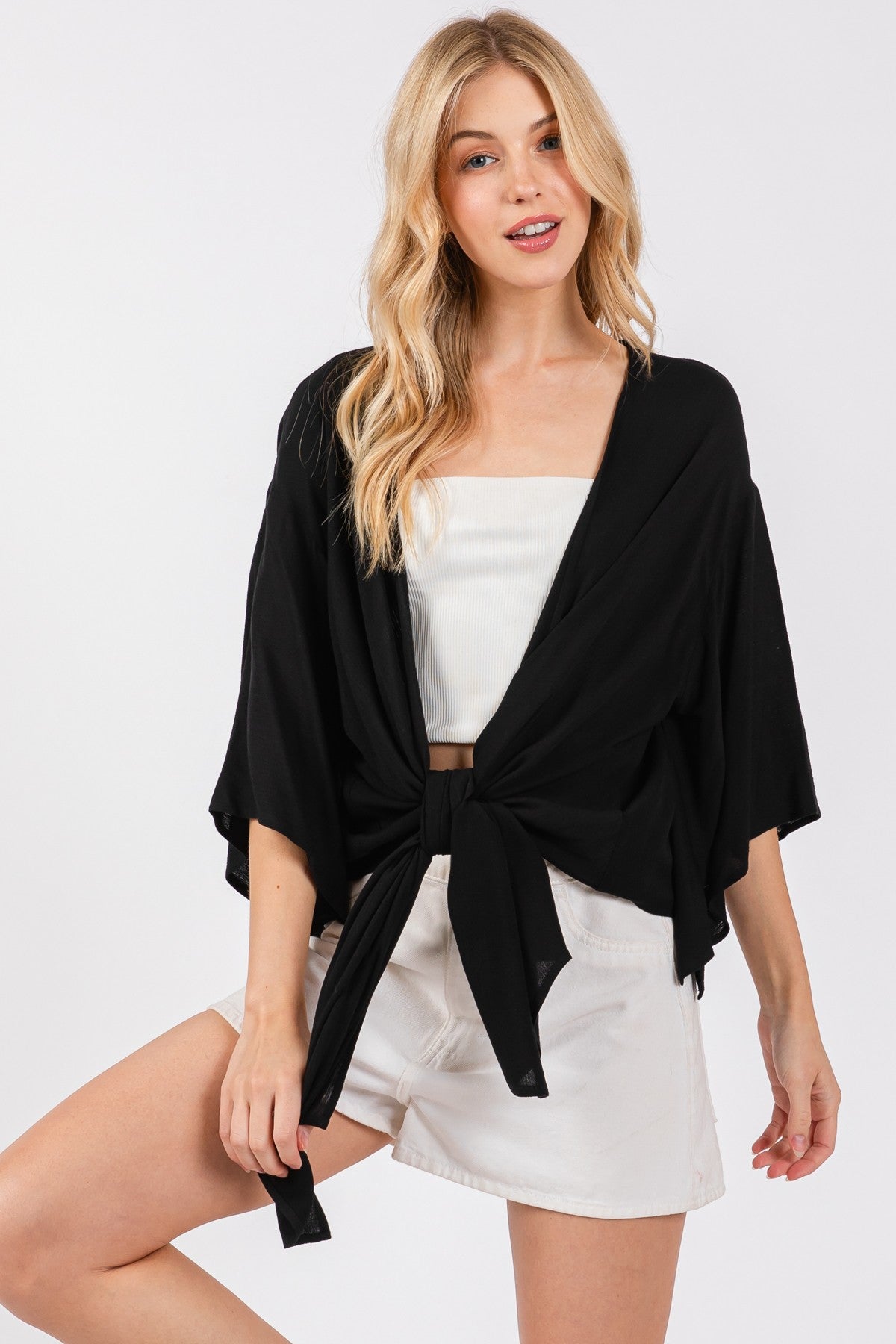 Esmee Tie Front Cardigan