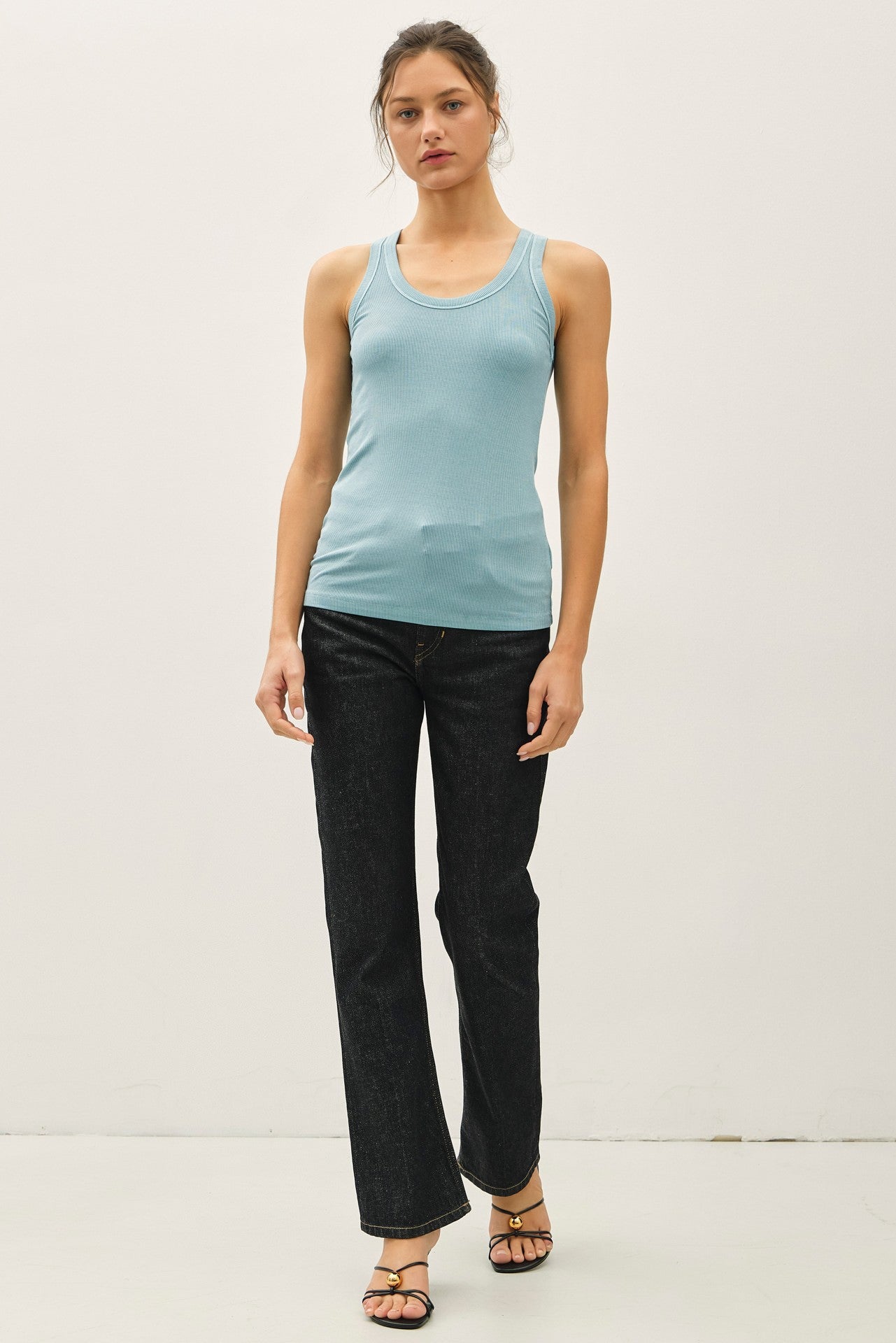 Timeless Ribbed Stretch Tank