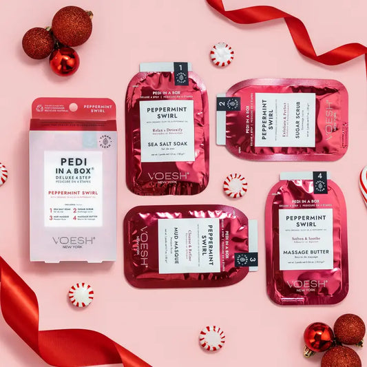 Pedi Moments Duo Kit Peppermint Swirl