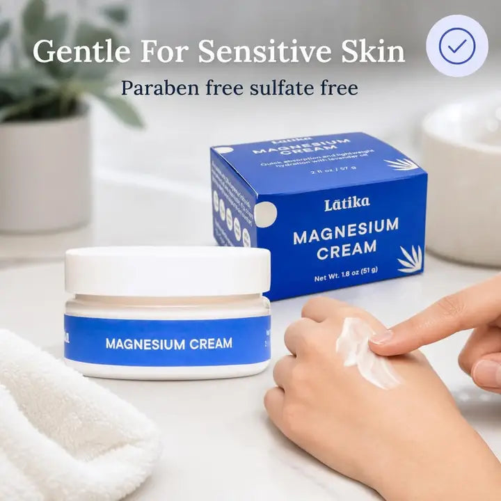 Magnesium Cream - Lavender, Bedtime Relief
