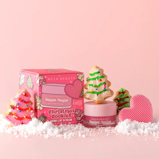 Ornament Mini - Christmas Cookies Lip Scrub + Scrubber