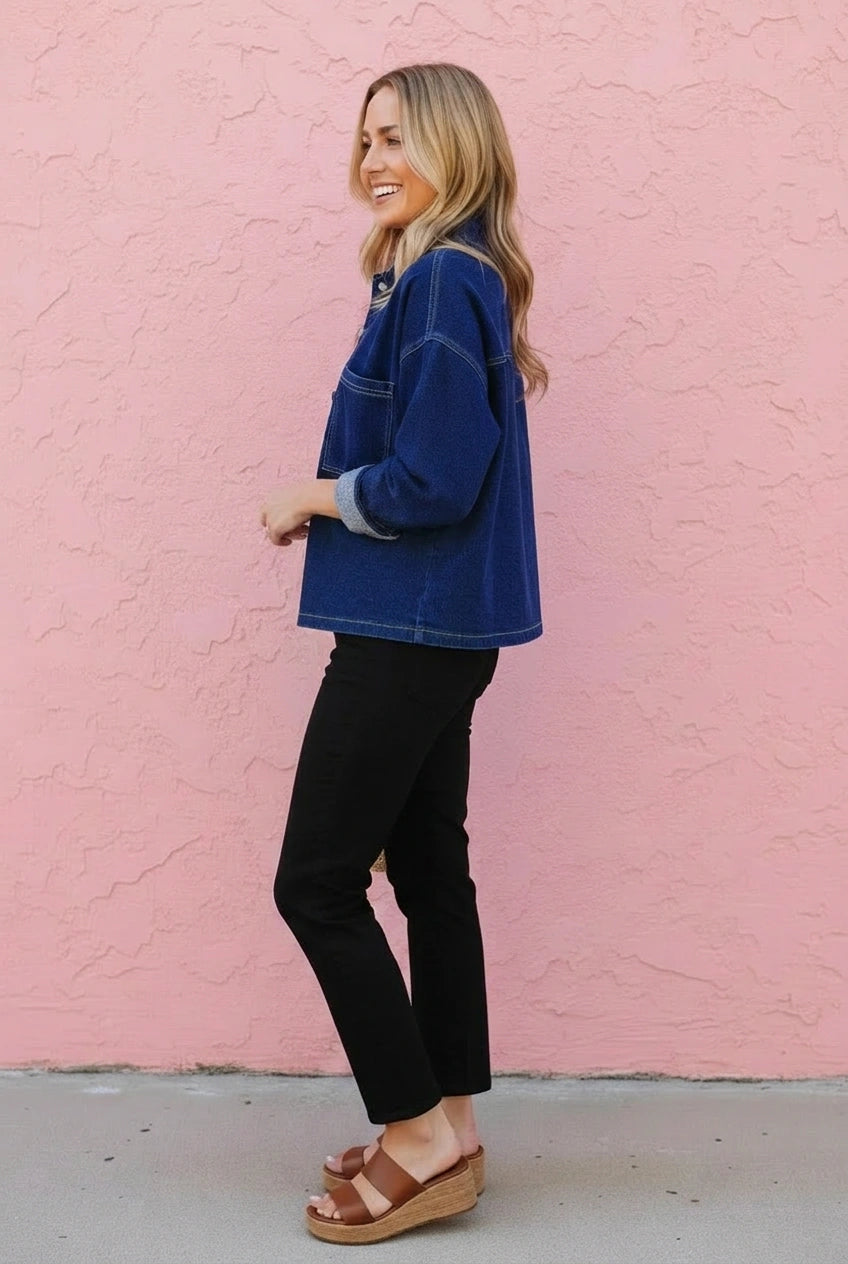 Bella Soft Stretch Jean Jacket