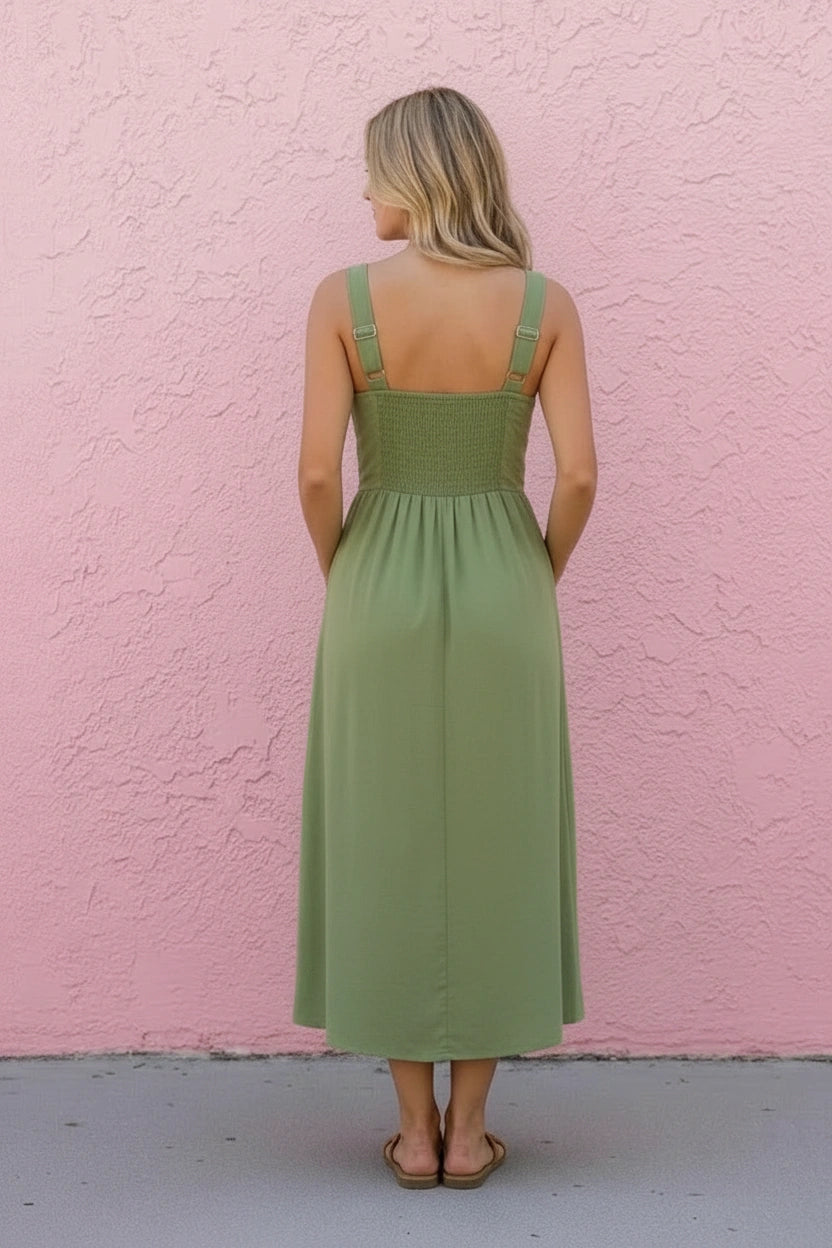 Sweetheart Midi Dress